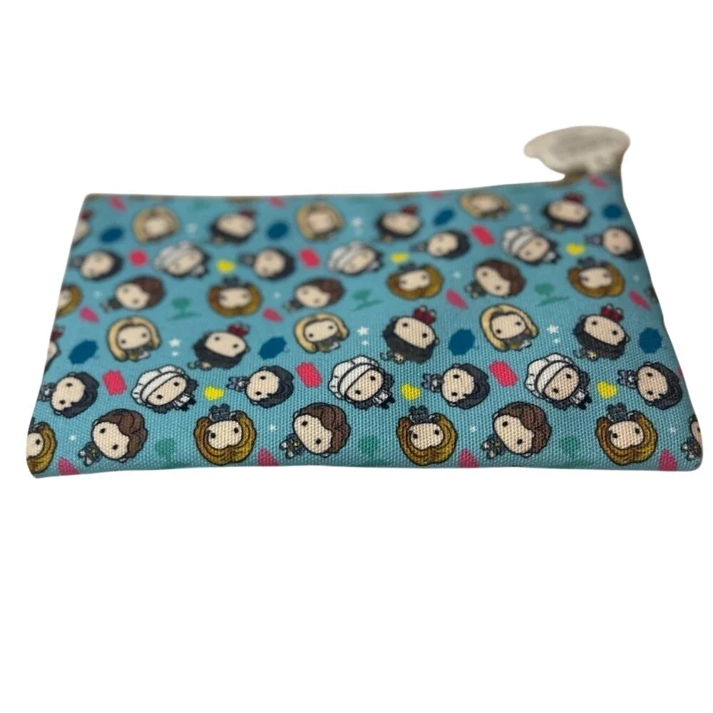 Friends TV Show Central Perk Coffee Cup Charm Zipper Pouch Cosmetic Bag Novelty